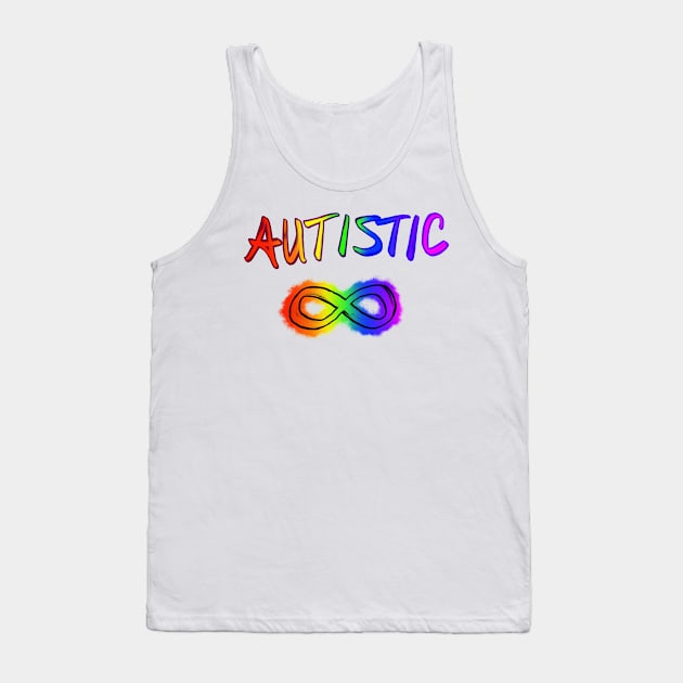 Autistic Tank Top by Sunsettreestudio